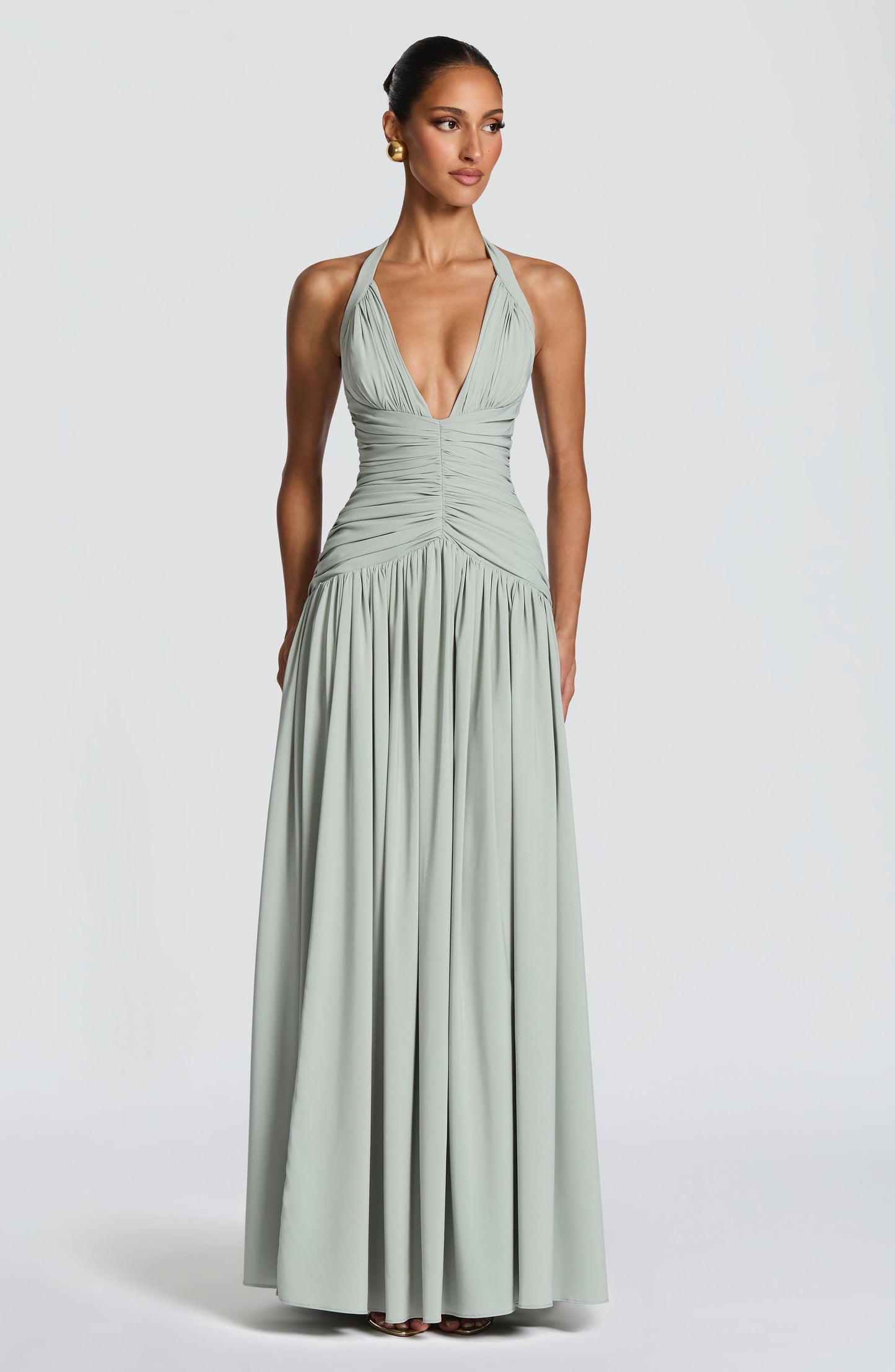 Vestido Maxi Amaris - Salvia
