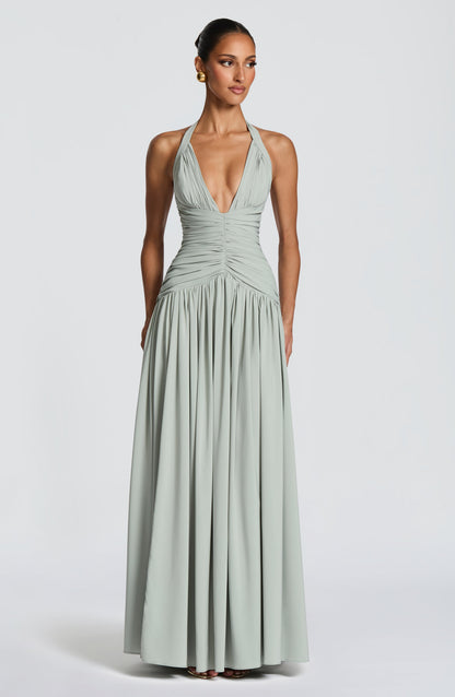 Vestido Maxi Amaris - Salvia