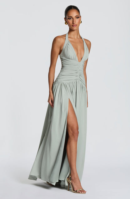 Vestido Maxi Amaris - Salvia
