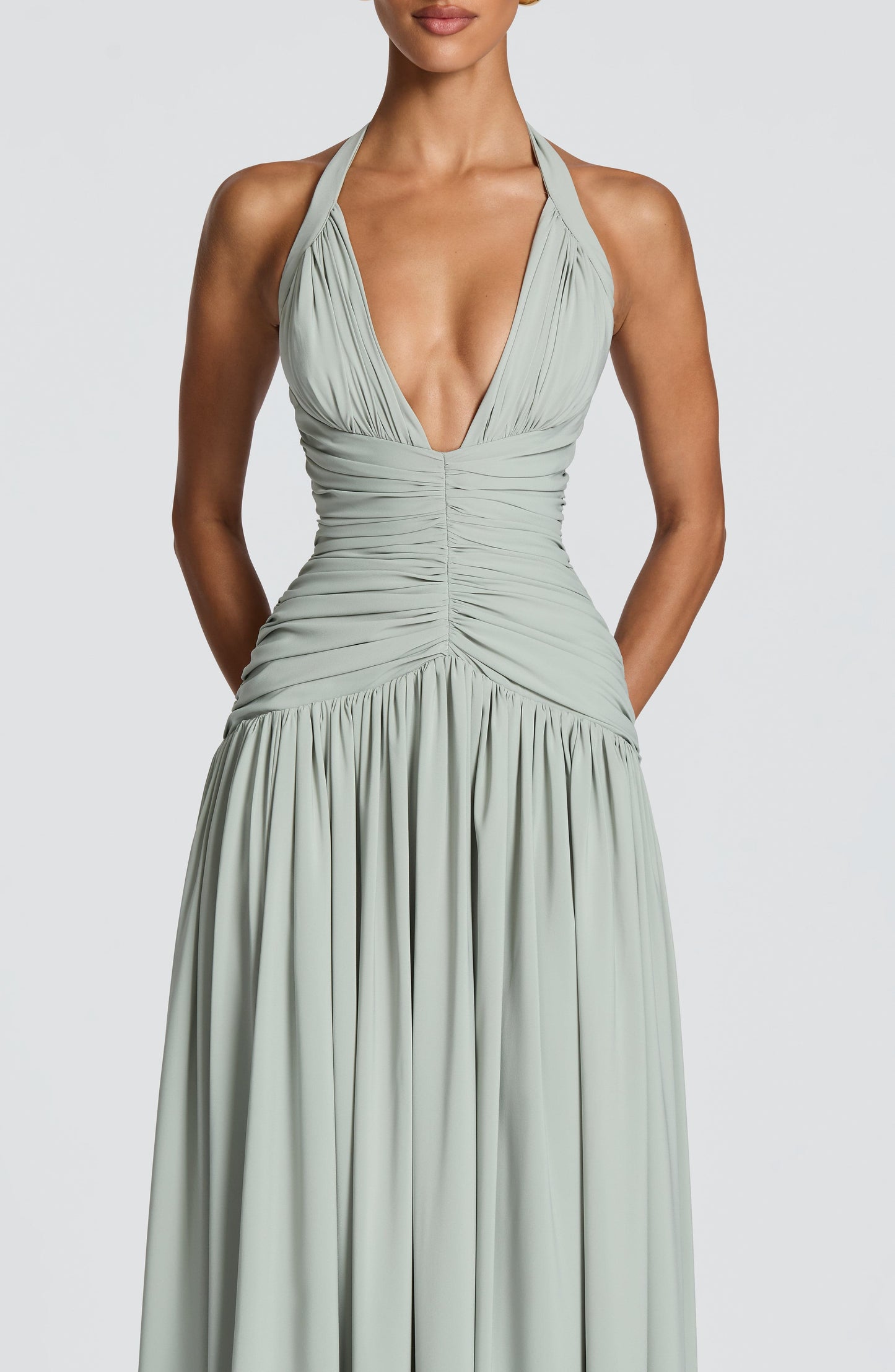 Vestido Maxi Amaris - Salvia