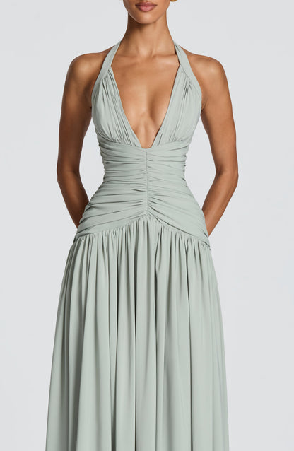 Vestido Maxi Amaris - Salvia