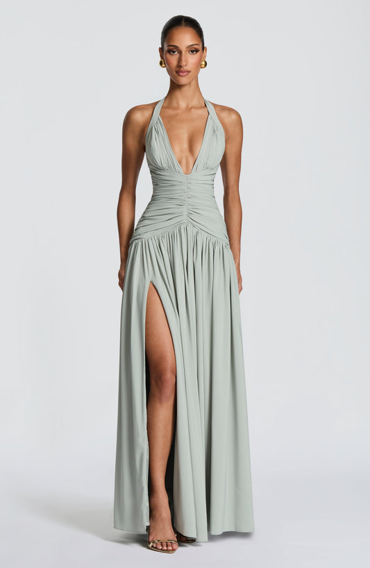 Vestido Maxi Amaris - Salvia