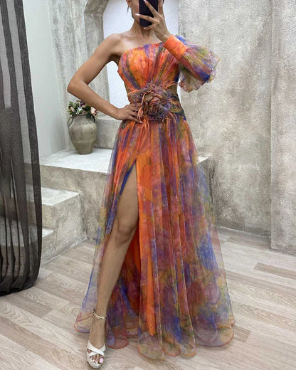 YOLANDA - Vestido Floral Premium, Elegante y Sofisticado