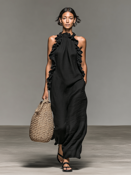 Vestido Maxi Gladys™ con bolsillos