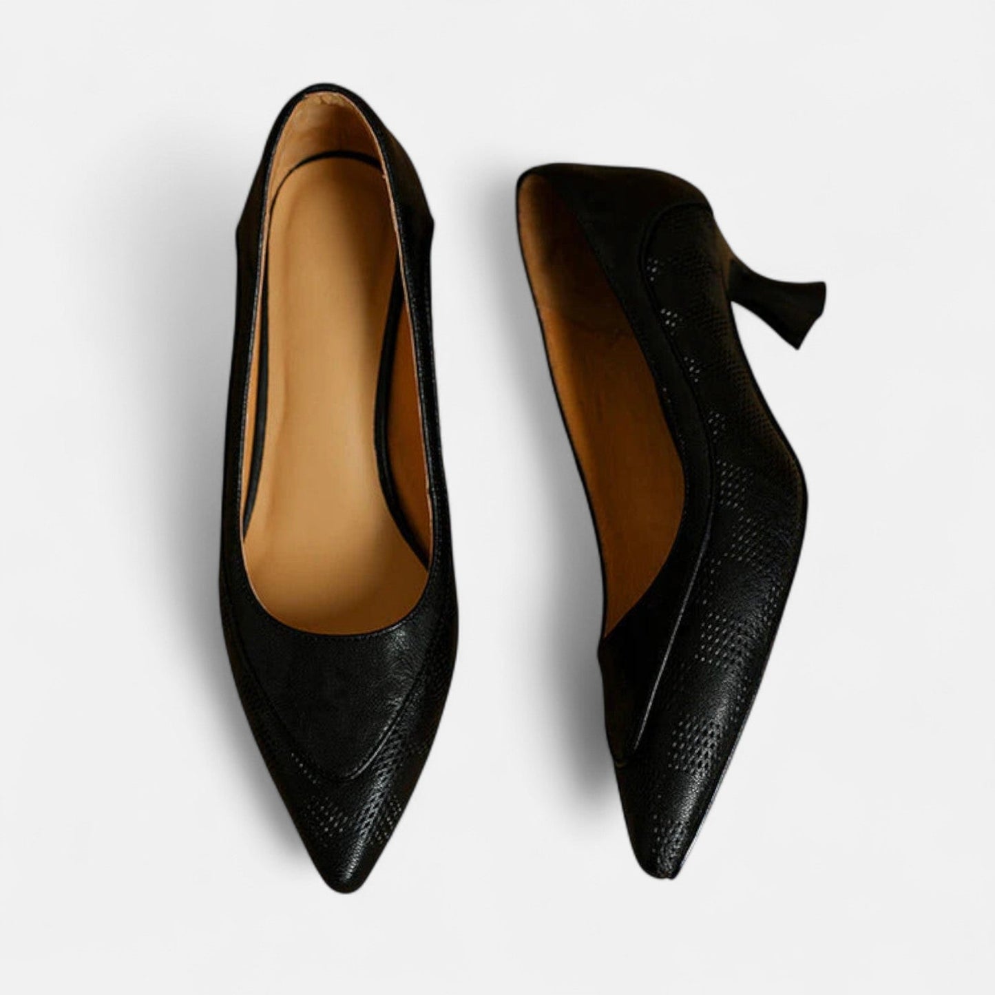 Amara™ | Zapatos de tacón de piel