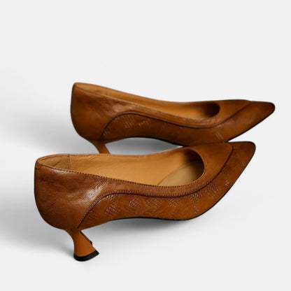 Amara™ | Zapatos de tacón de piel