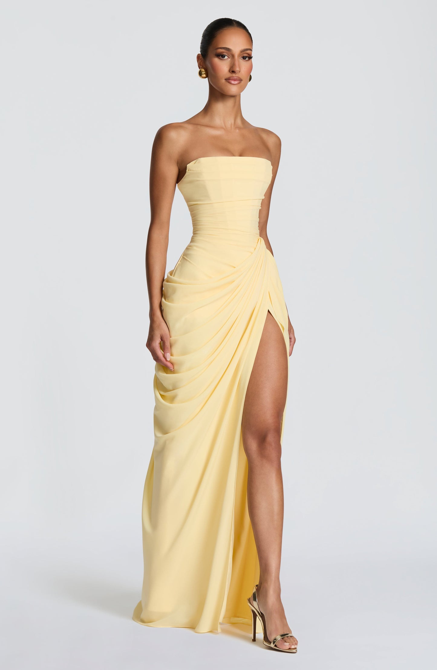 Vestido Maxi Cyra - Limón