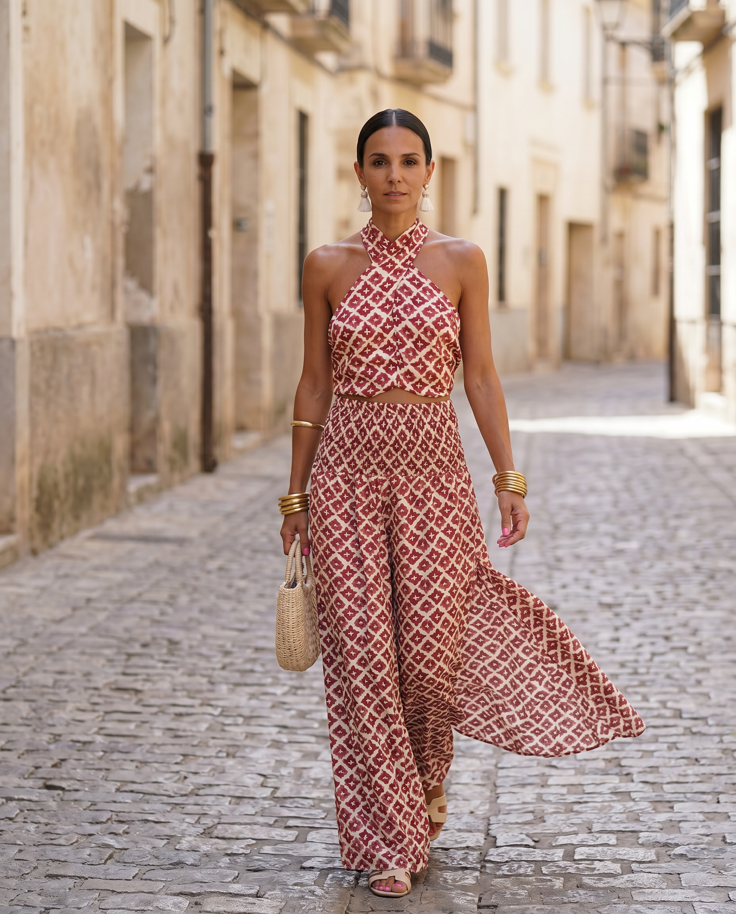 Justa™ | Conjunto de dos piezas con cuello halter