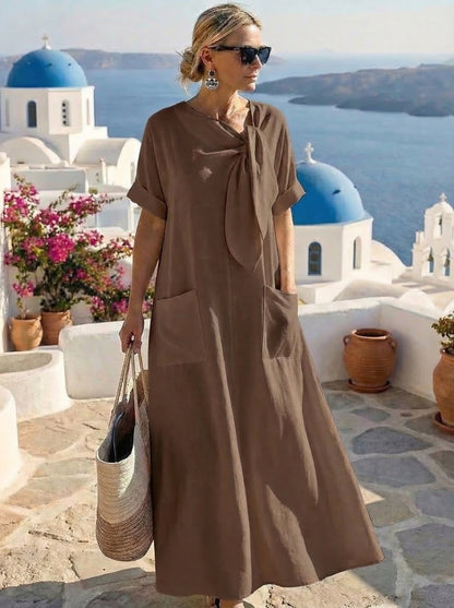 Fleur™: vestido elegante con bolsillos