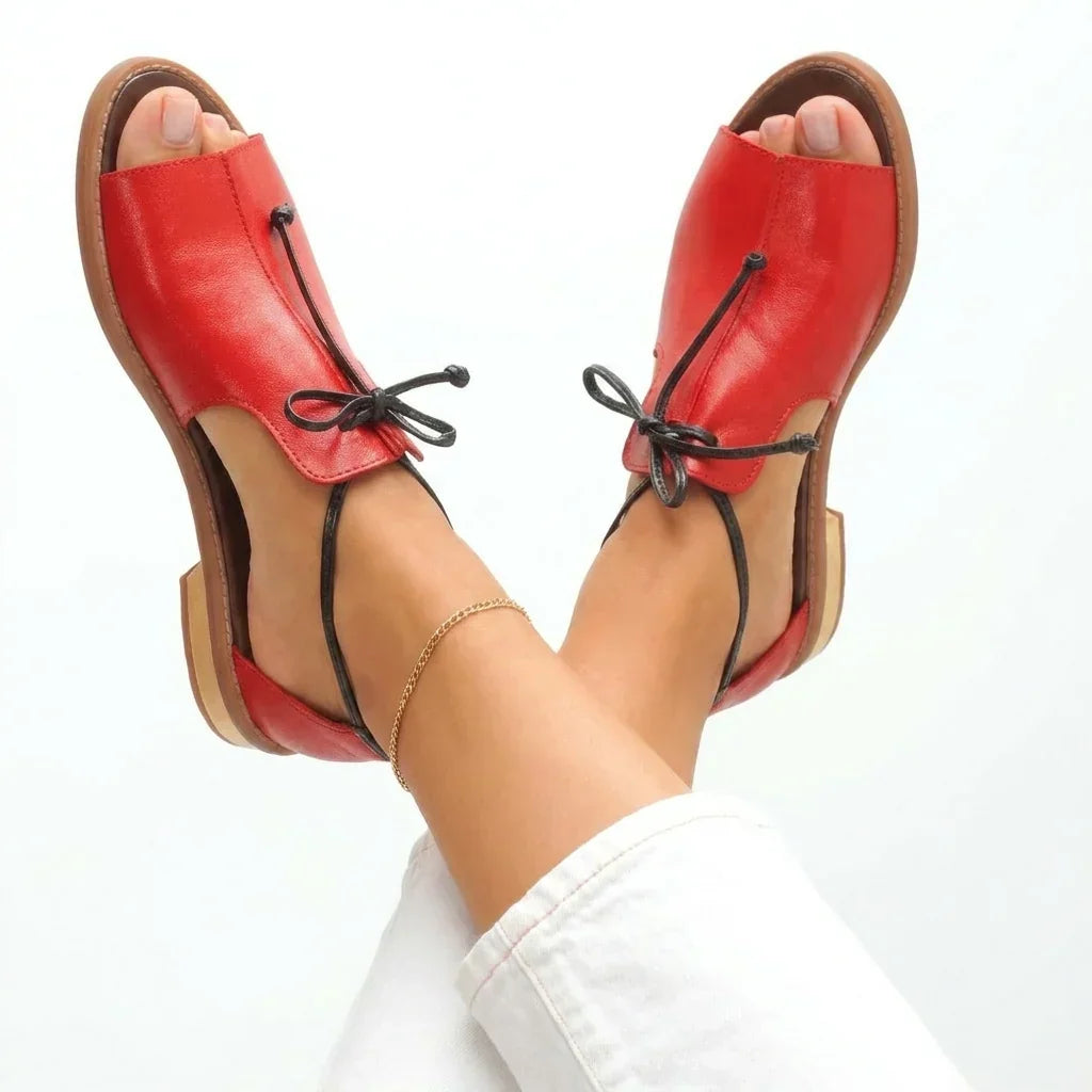Sandalias Julieta con Cordones