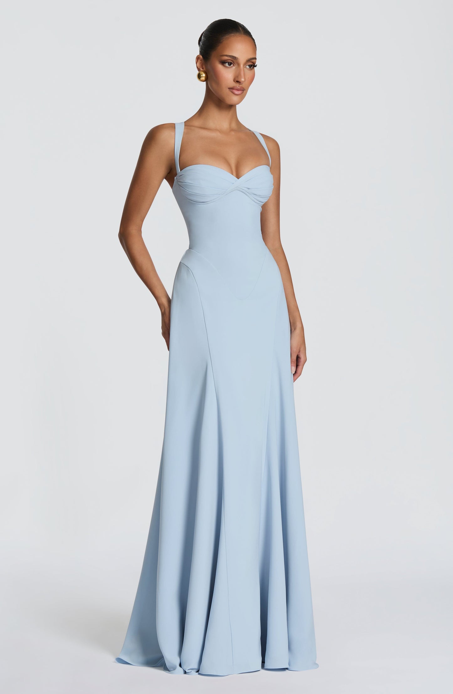 Irie Vestido Maxi - Azul glaciar