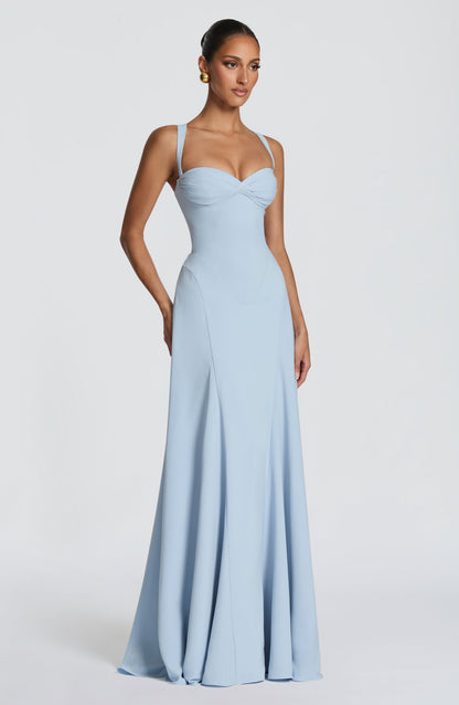 Irie Vestido Maxi - Azul glaciar