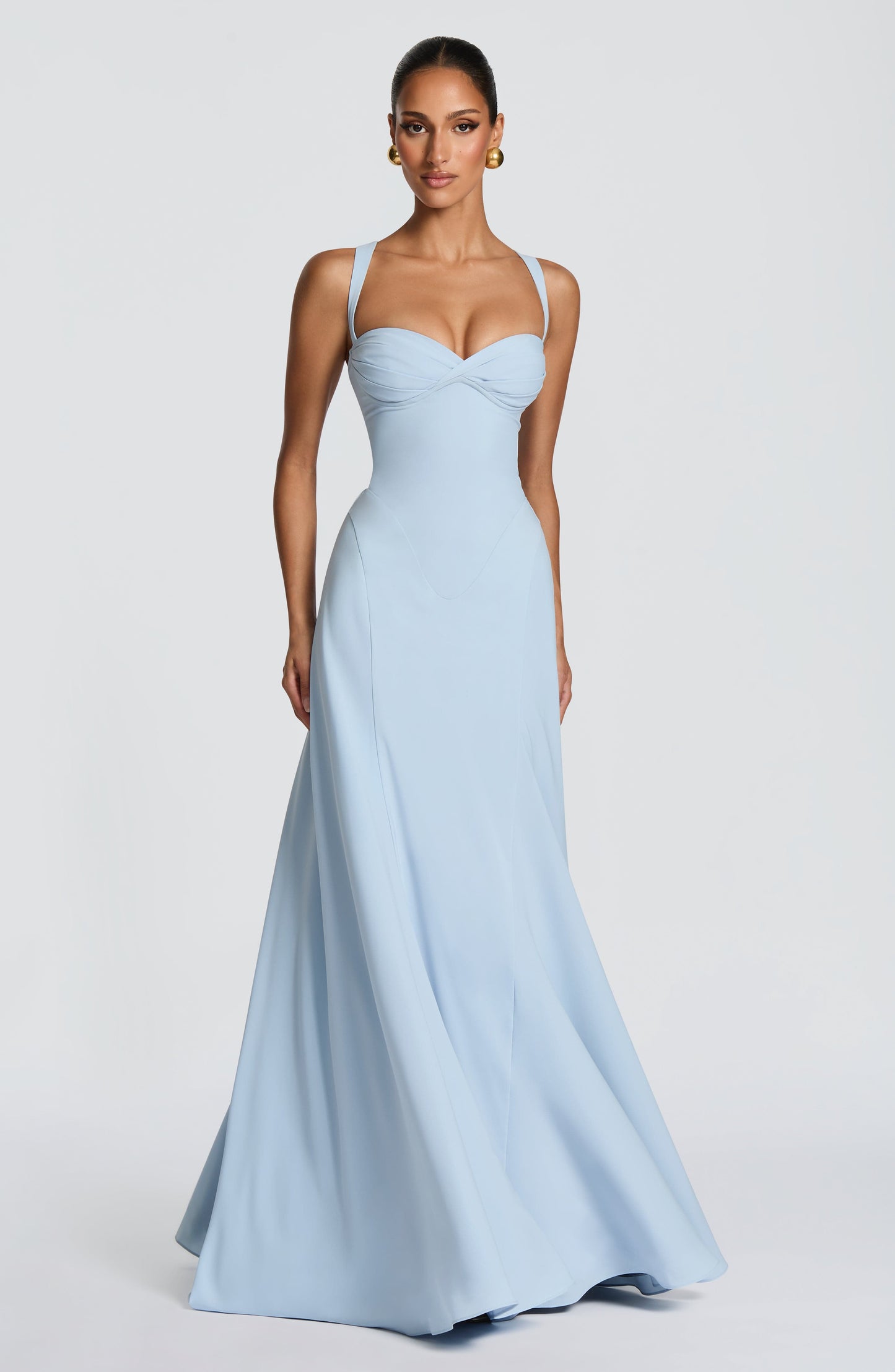 Irie Vestido Maxi - Azul glaciar