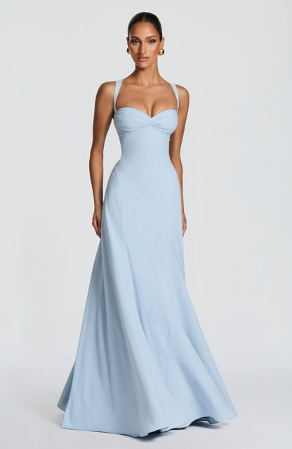 Irie Vestido Maxi - Azul glaciar