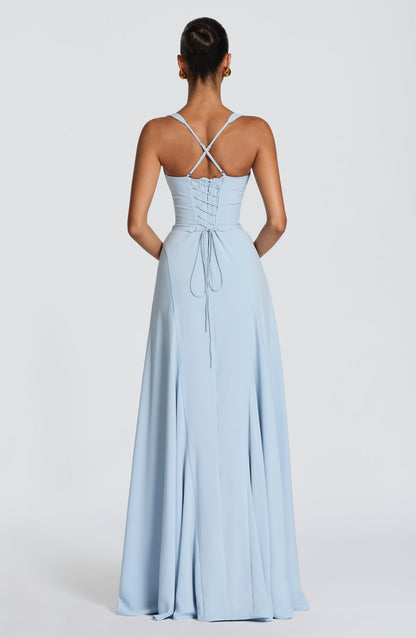 Irie Vestido Maxi - Azul glaciar