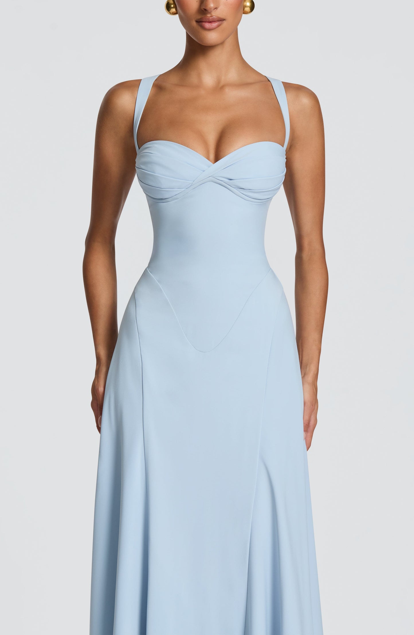 Irie Vestido Maxi - Azul glaciar