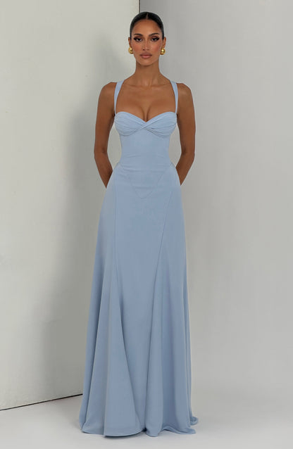 Irie Vestido Maxi - Azul glaciar