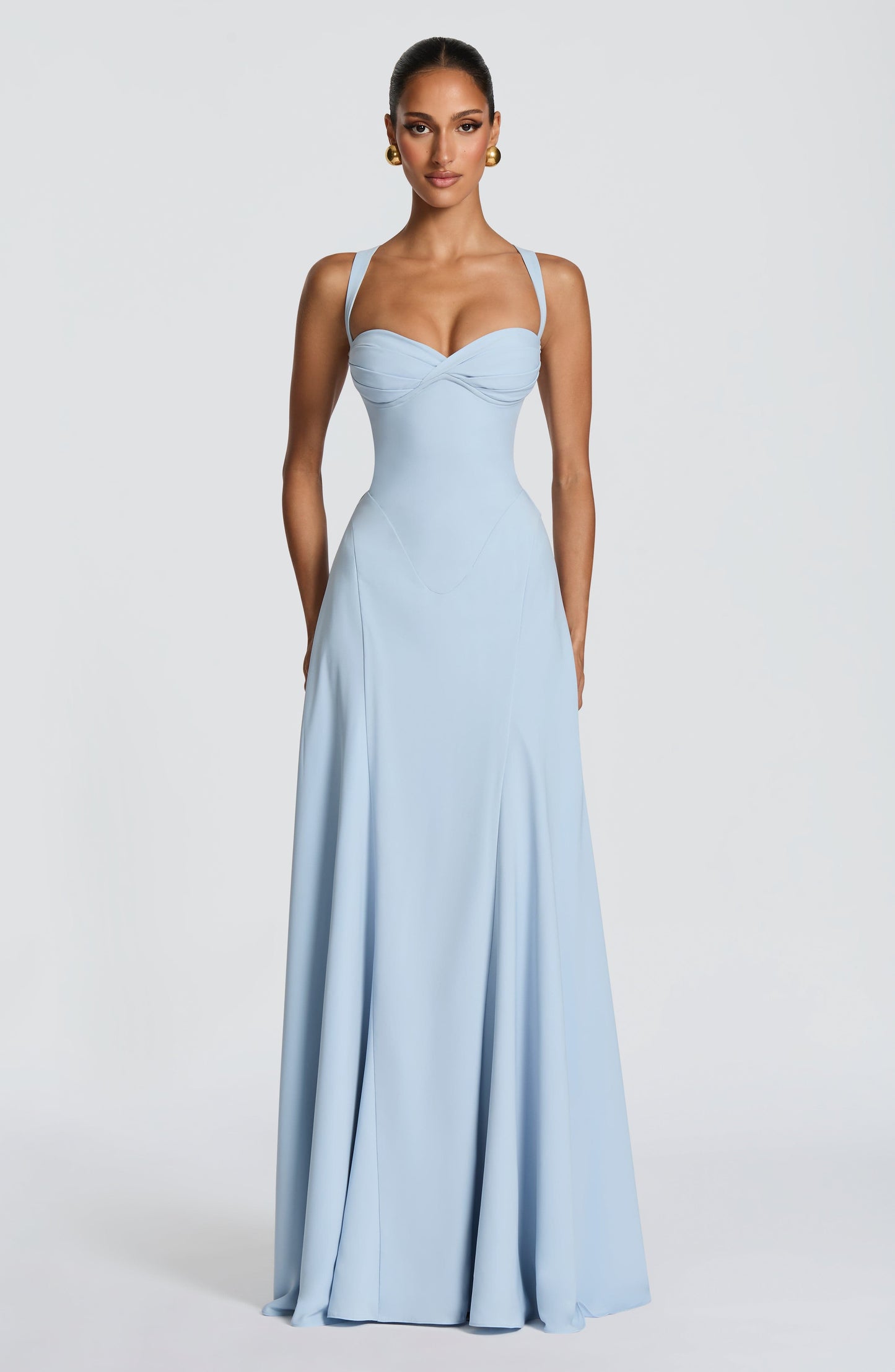 Irie Vestido Maxi - Azul glaciar