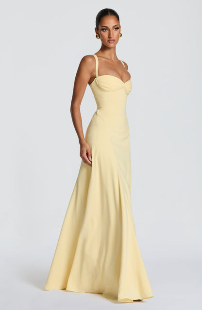 Irie Vestido Maxi - Limón