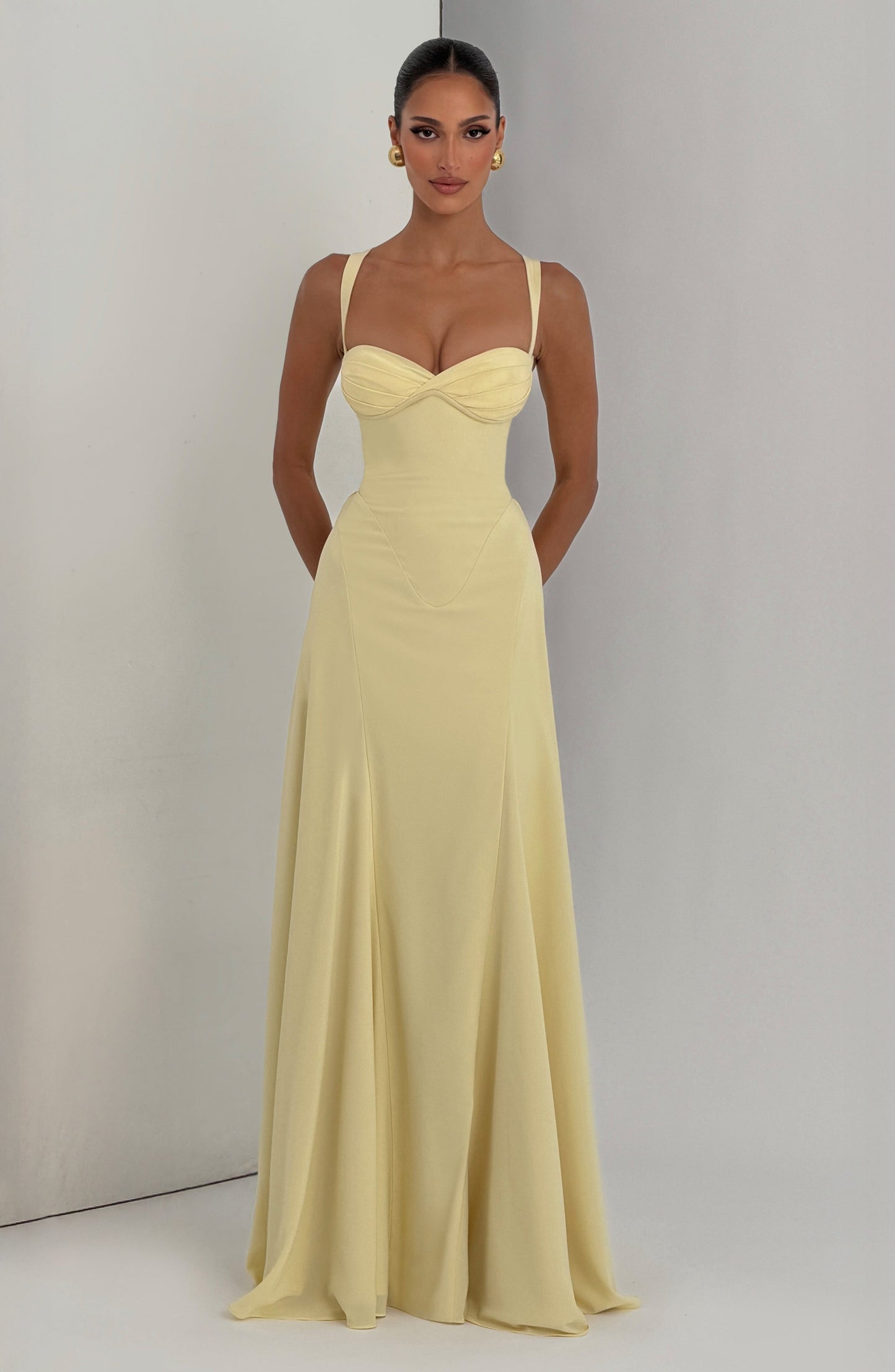 Irie Vestido Maxi - Limón