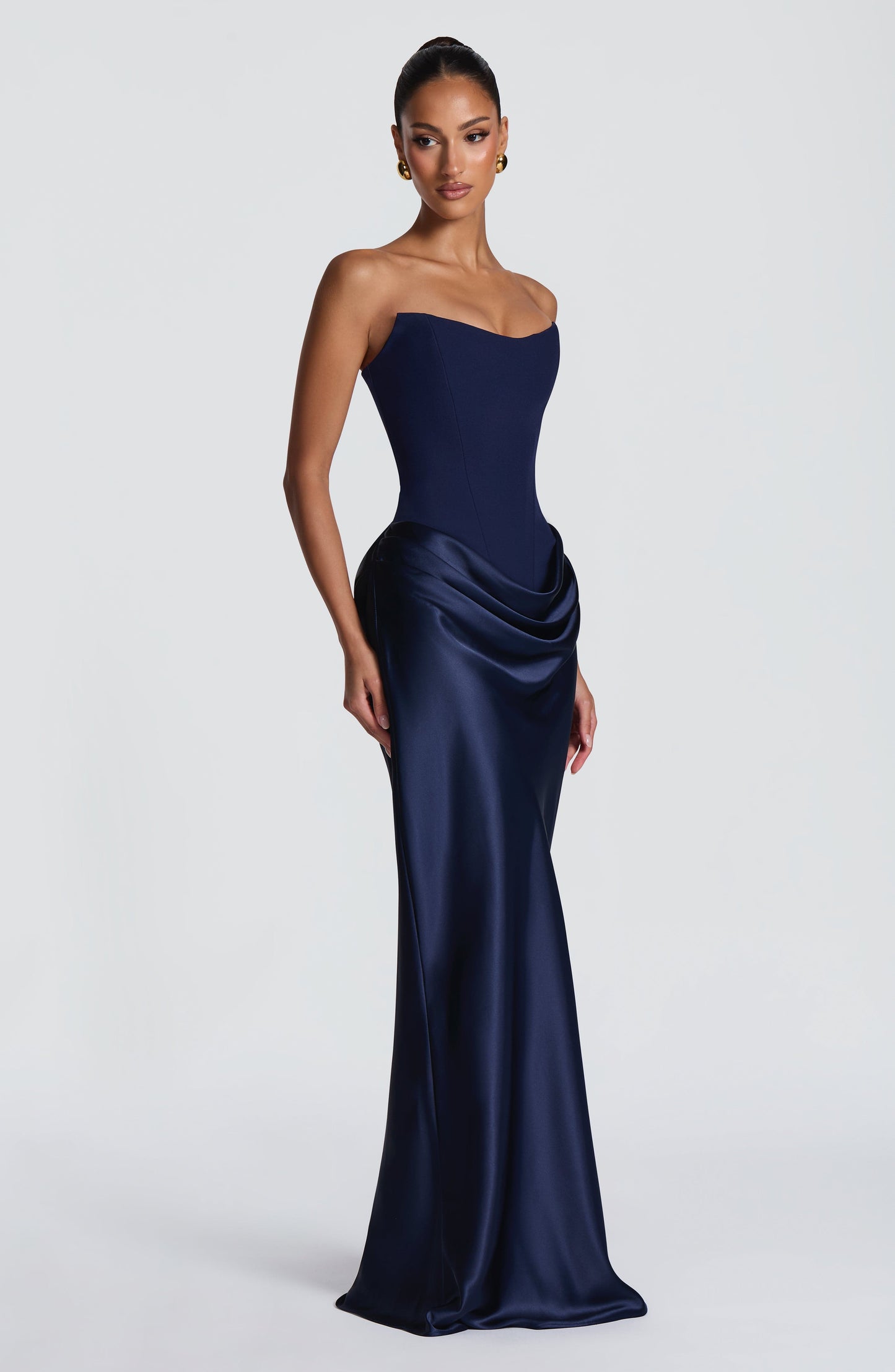 Vestido Maxi Maggie - Azul Marino