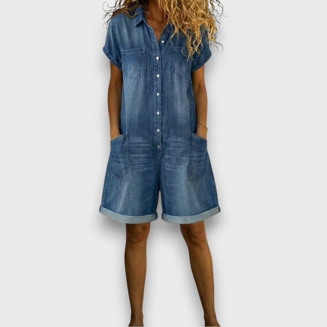 Joan | Peto Corto Denim Vintage