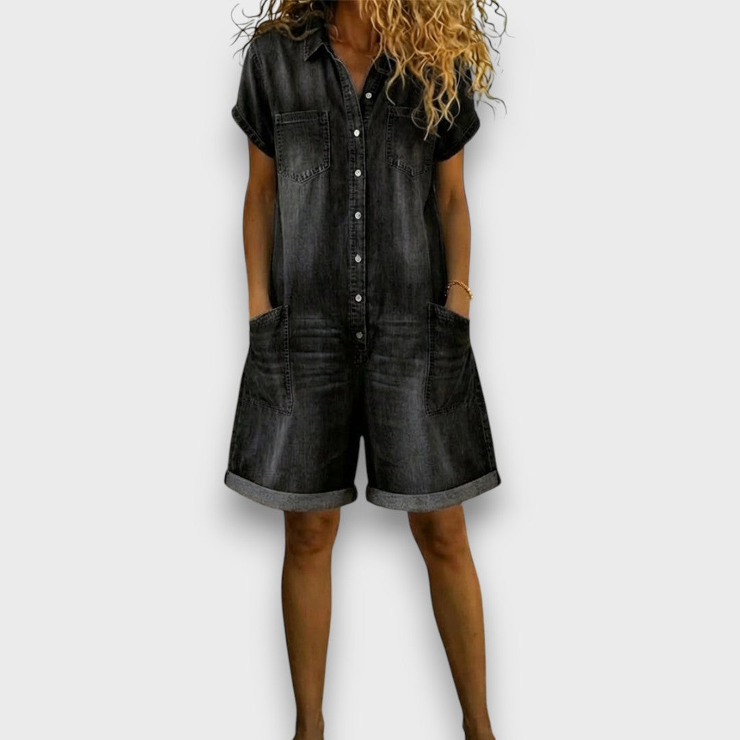 Joan | Peto Corto Denim Vintage