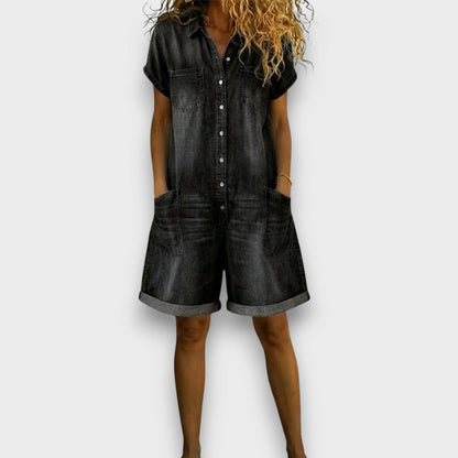 Joan | Peto Corto Denim Vintage