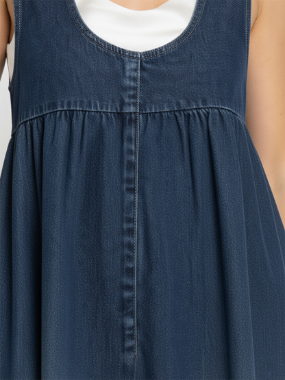 Karen | Vestido Maxi Denim Vintage