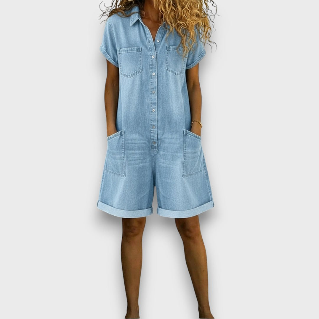 Joan | Peto Corto Denim Vintage