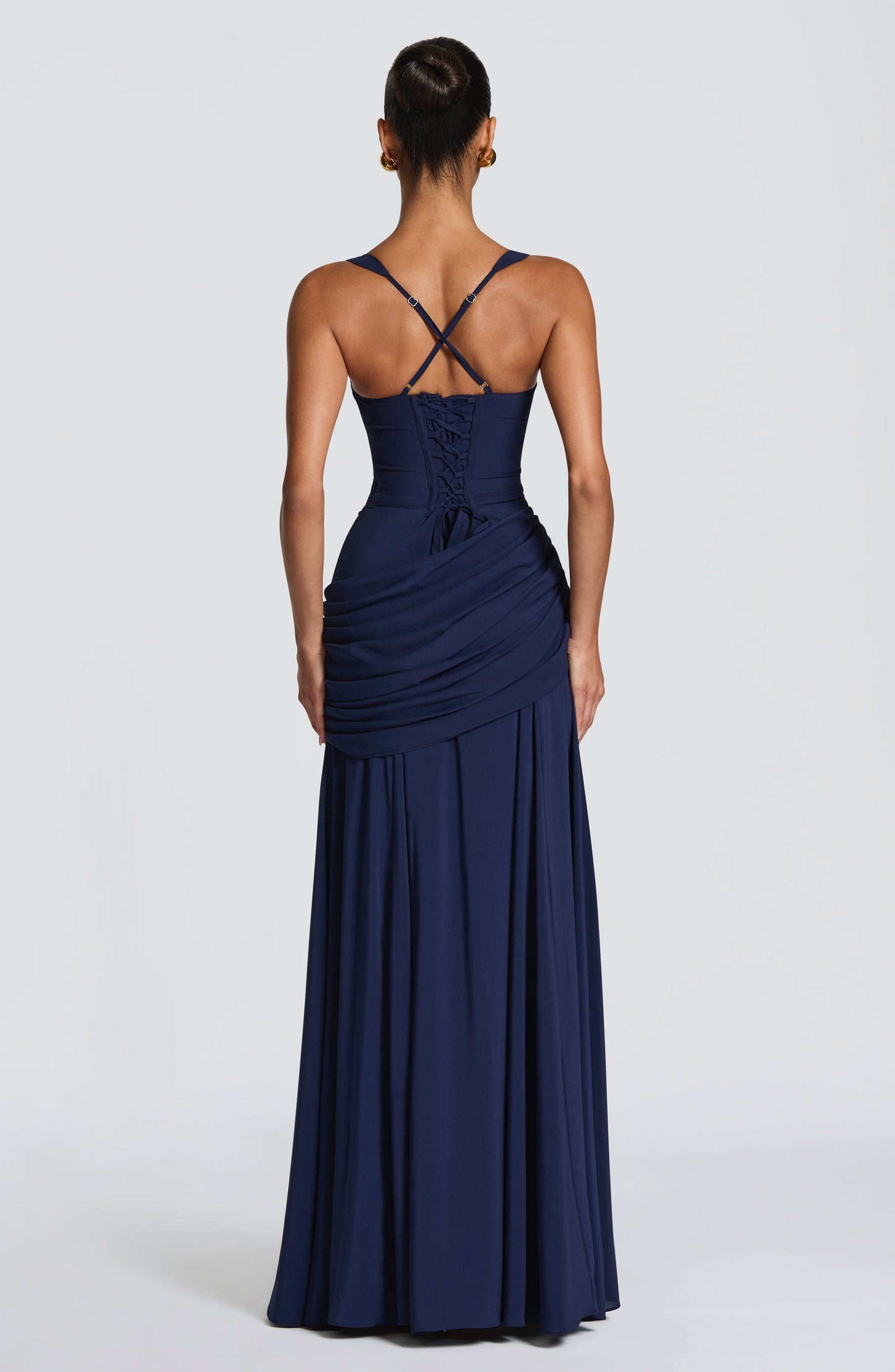 Sura Vestido Maxi - Azul marino