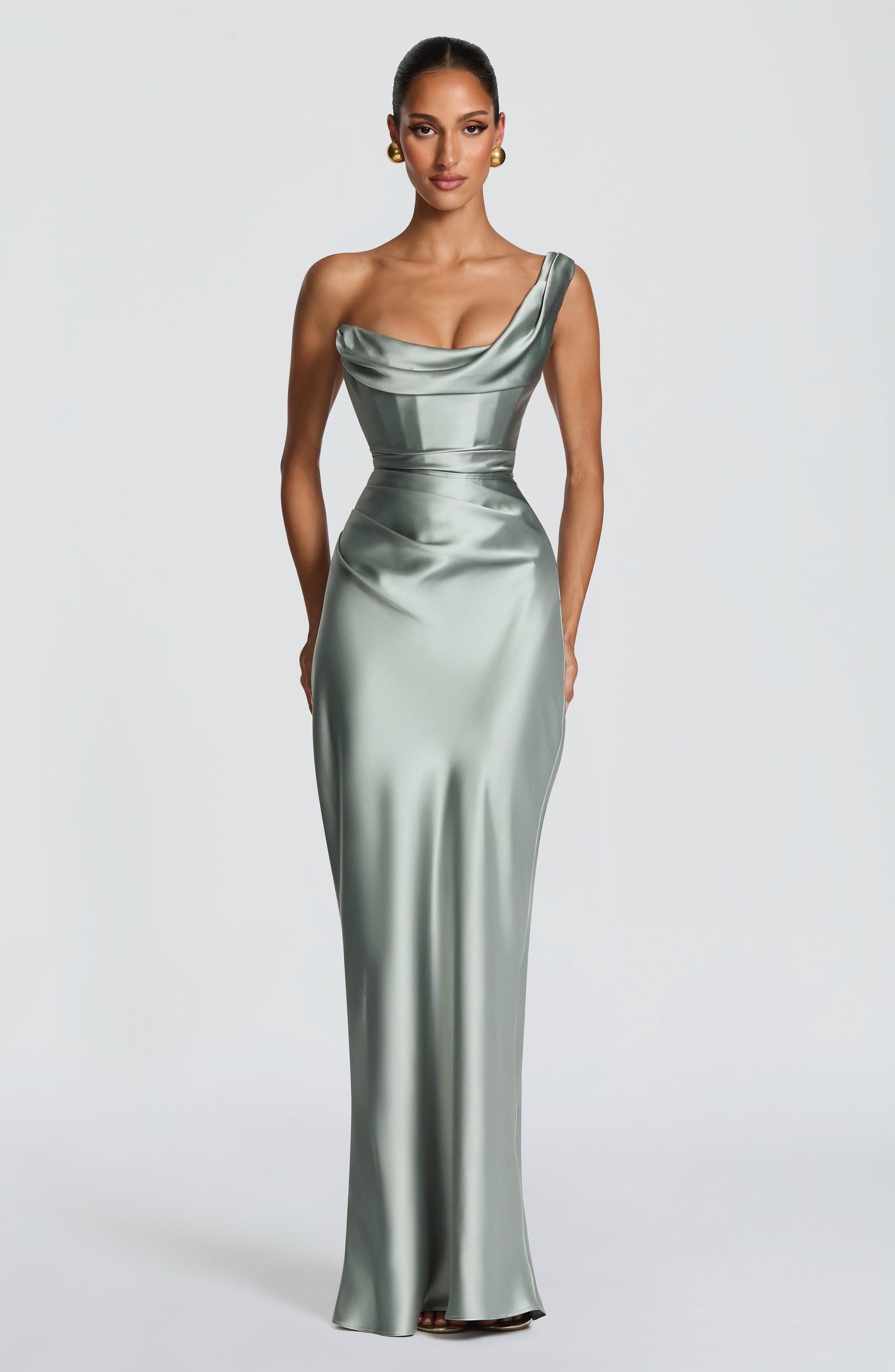 Vestido Maxi Thalassa - Salvia