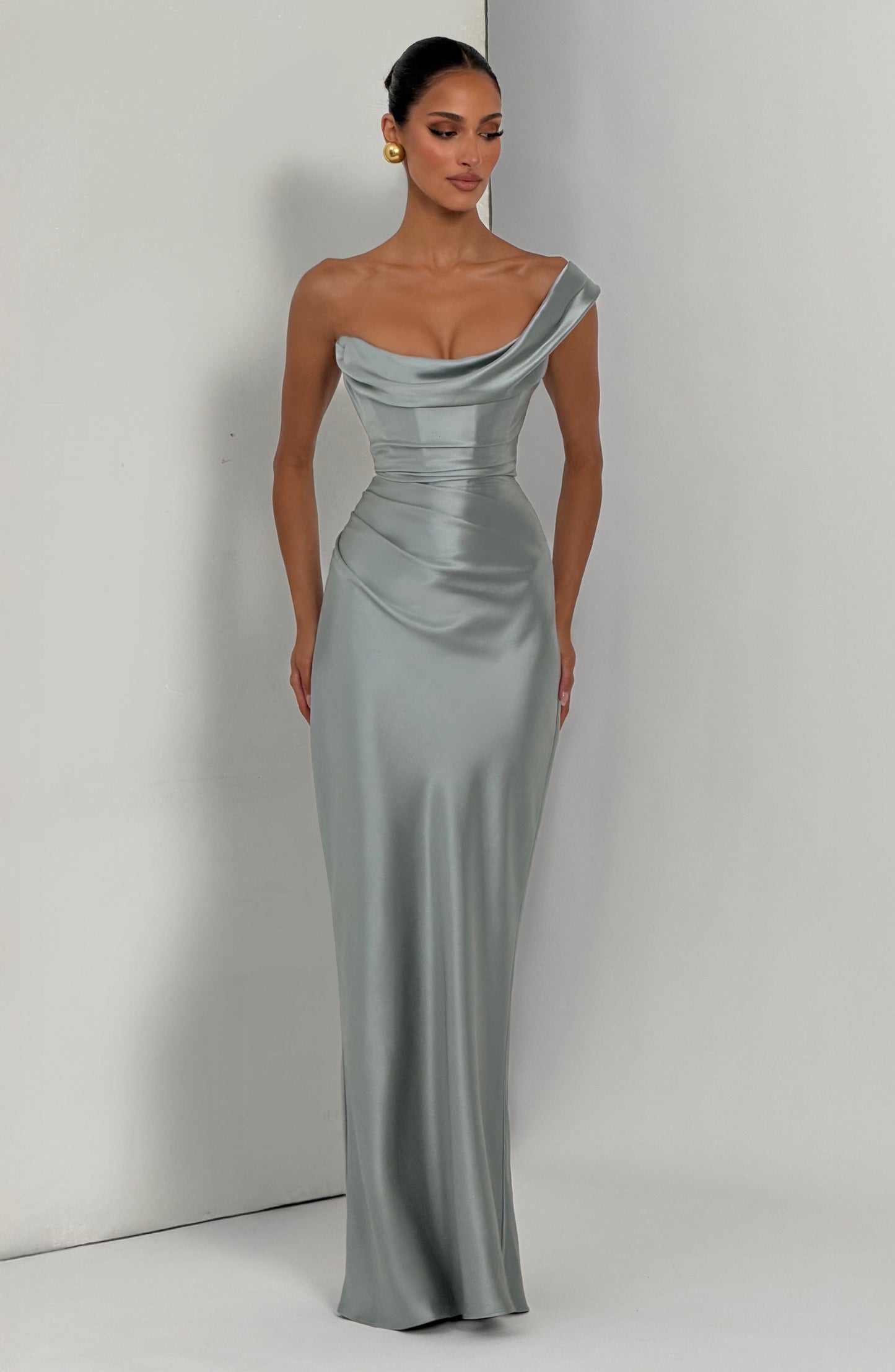 Vestido Maxi Thalassa - Salvia