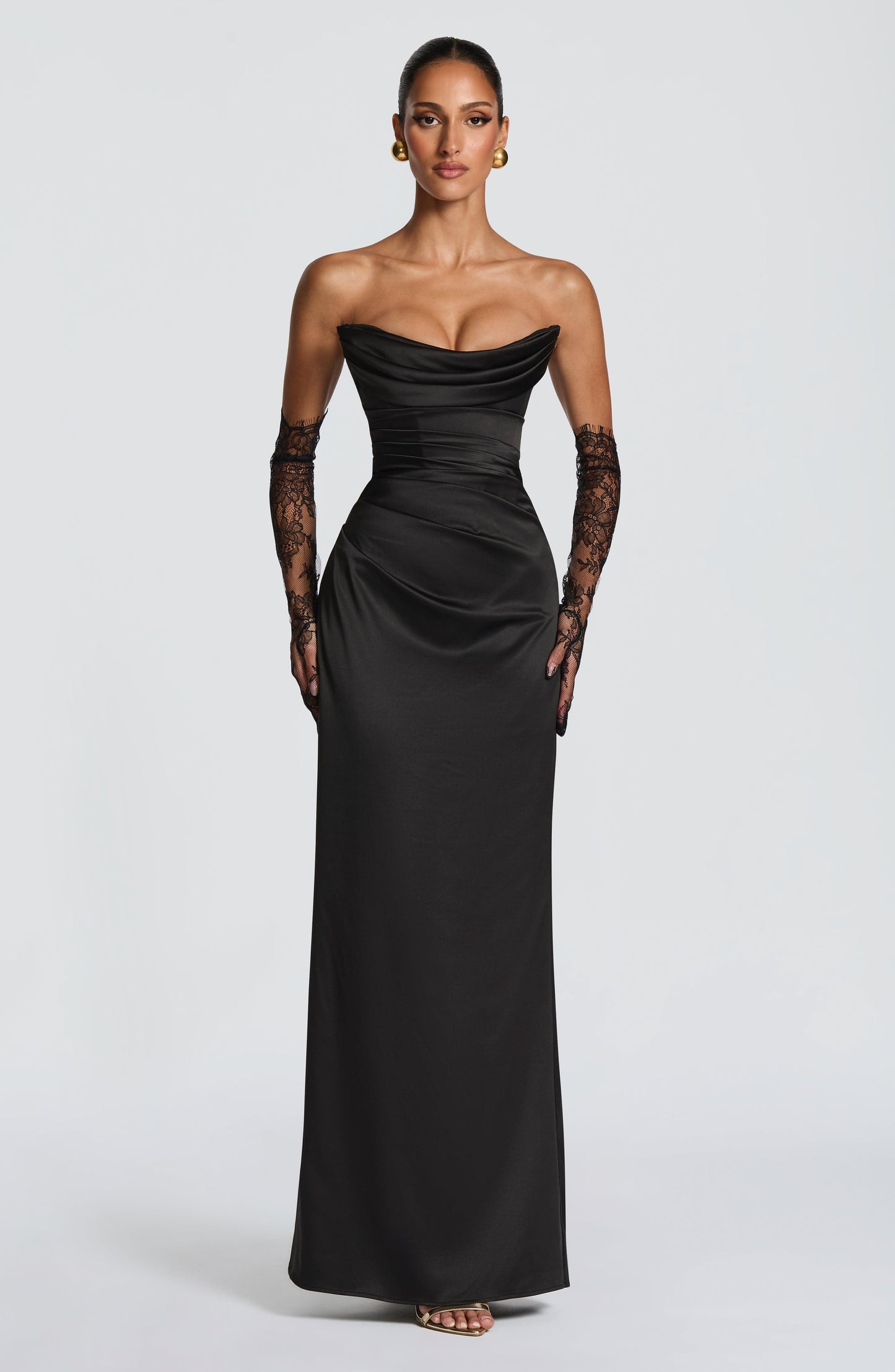 Vestido Maxi Vessa - Negro