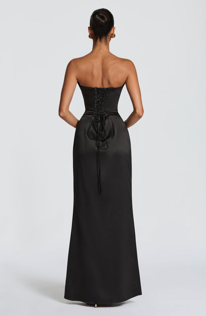 Vestido Maxi Vessa - Negro