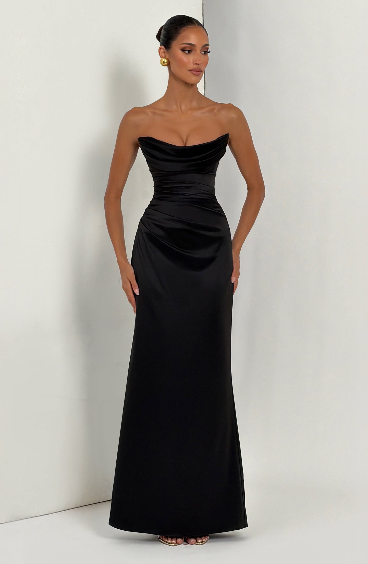 Vestido Maxi Vessa - Negro