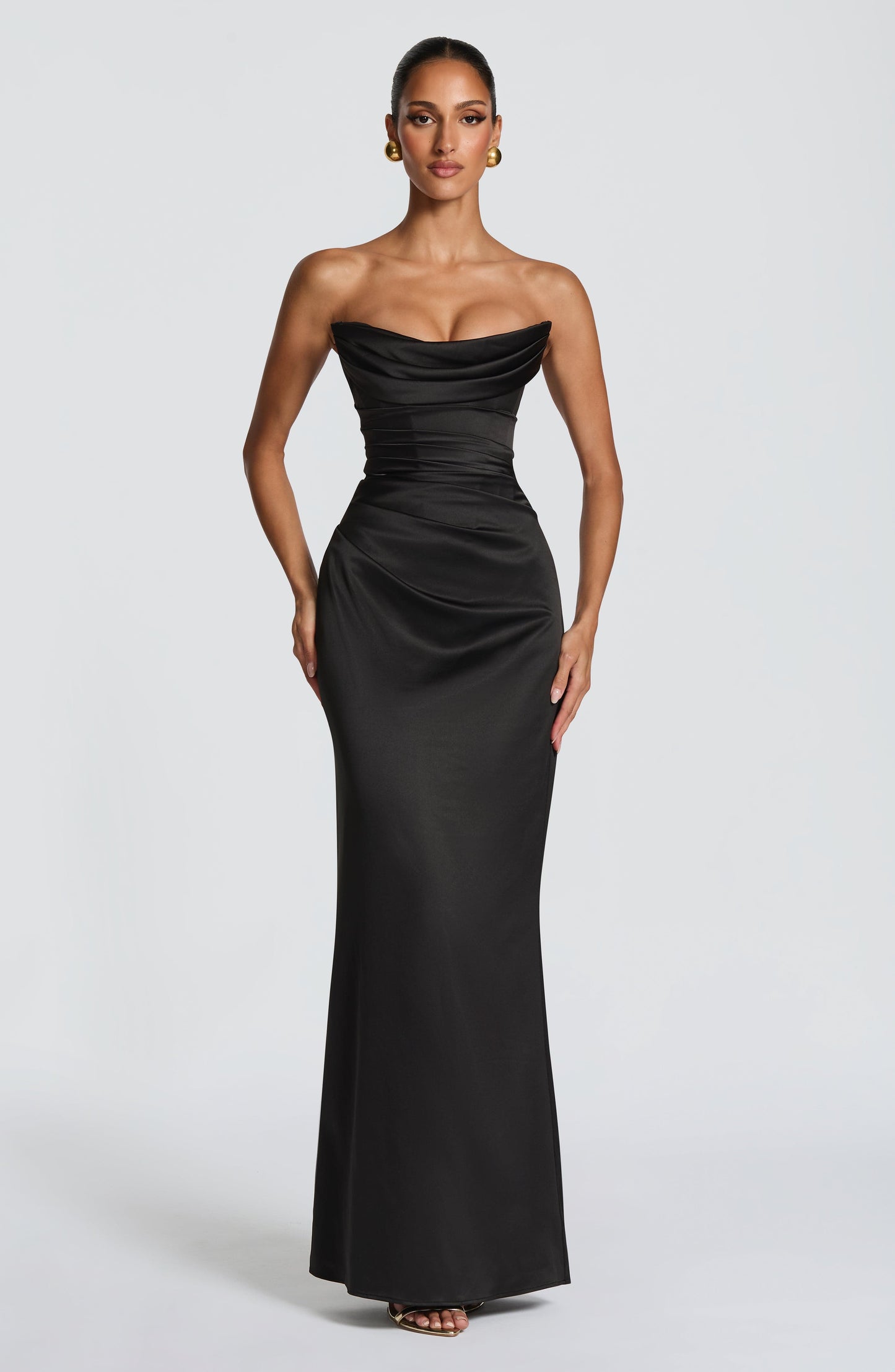 Vestido Maxi Vessa - Negro